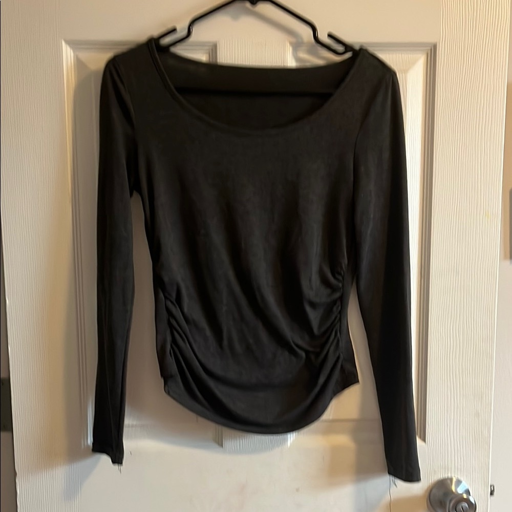 Elegant Black Long Sleeve Top